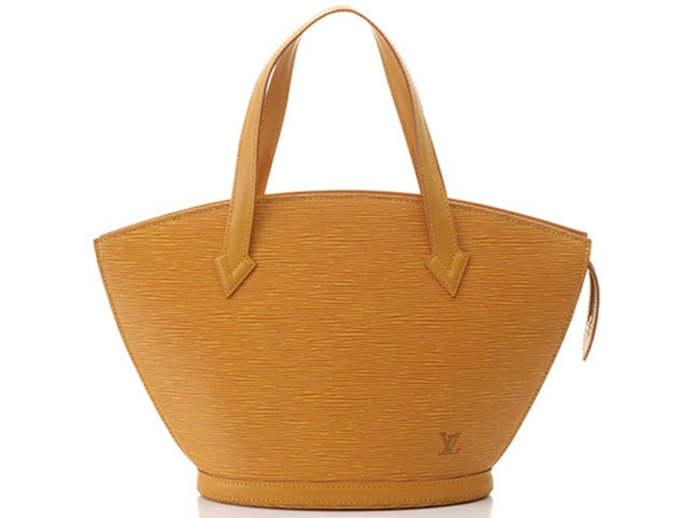 LOUIS VUITTON Saint Jacques Epi Tassili Yellow Handbag